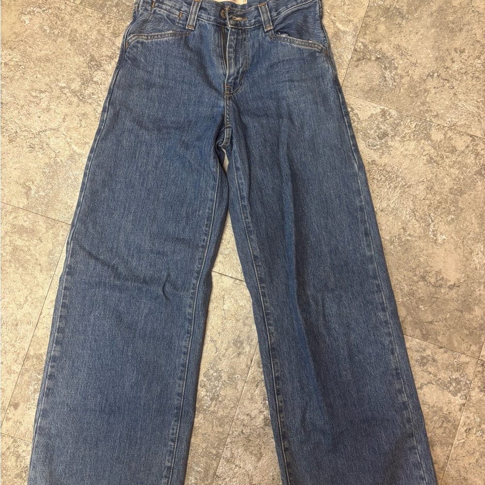 Levi's Blue Flare & Wide Leg Jeans